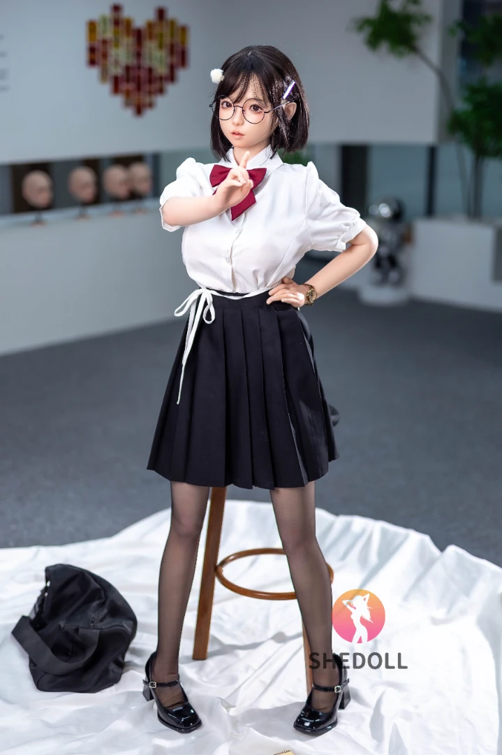 Shedoll 148cm Sandy - Petite Asian Silicone Sex Doll with Movable Eyes